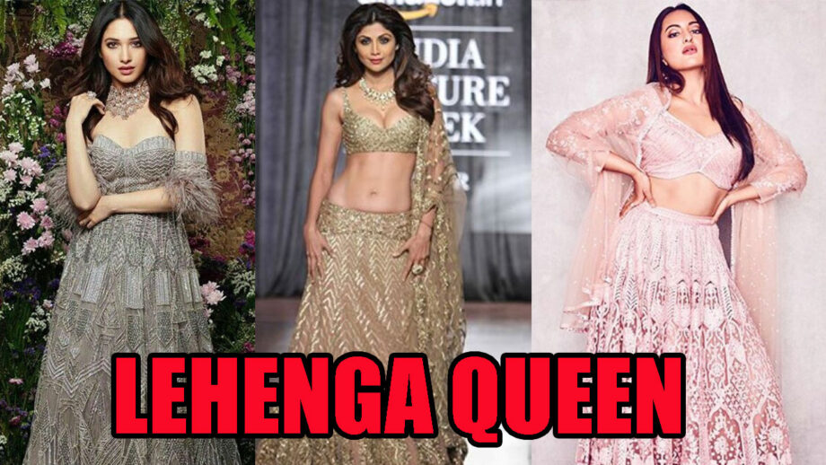 Tamannaah Bhatia, Shilpa Shetty And Sonakshi Sinha: Who Is The Hottest Lehenga Queen?