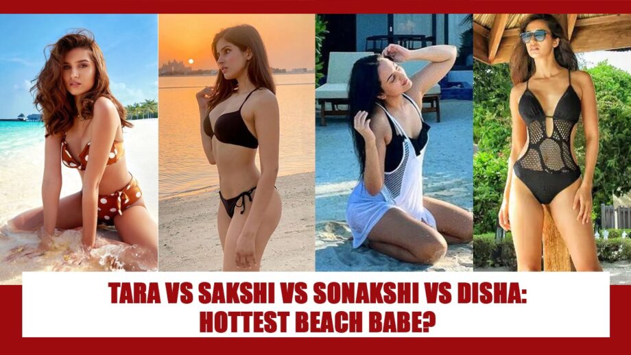 Tara Sutaria, Sakshi Malik To Sonakshi Sinha &  Disha Patani: Who Is The Hottest Beach Babe