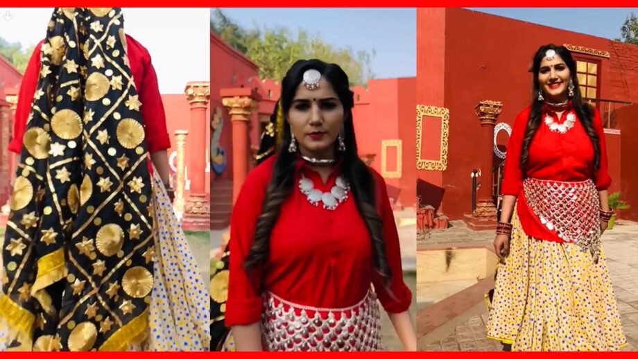 The Hot Sapna Choudhary Does Chatak Matak In Desi Outfit: Have A Look