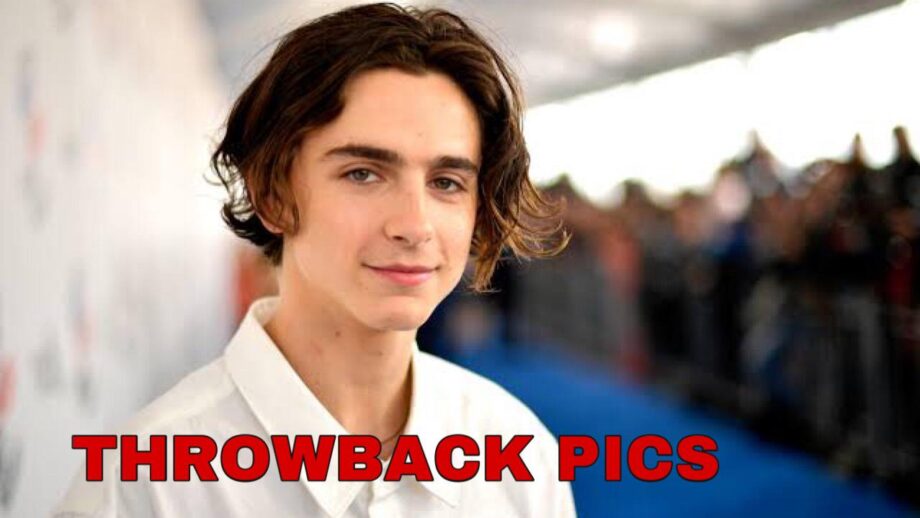 Timothee Chalamet Is Looking Oh-So-Hawt In These Throwback Photos