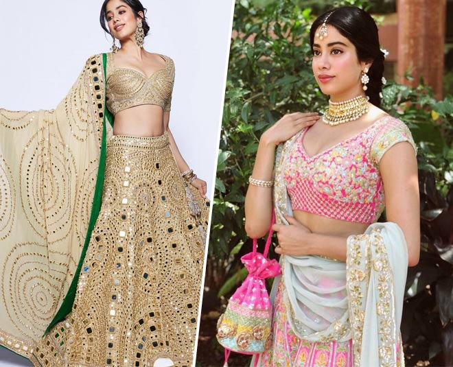 Top 5 Hottest Janhvi Kapoor Lehengas Perfect For A Wedding Ceremony 1
