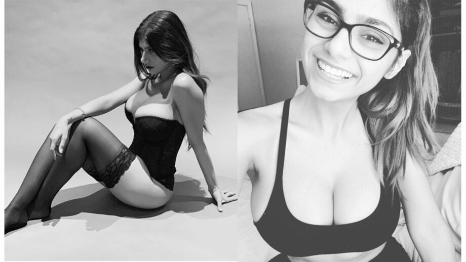 Mia khalifa photo shoot Top 6 Hottest Monochrome Pictures Of Mia Khalifa On Instagram Iwmbuzz