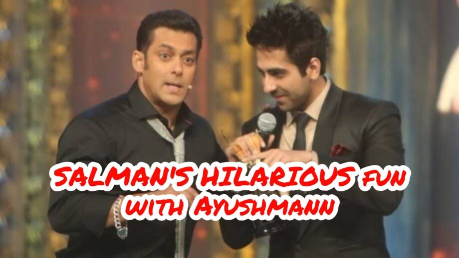 'Tu Gaata Bhi Hai Be?': When Salman Khan Asked Ayushmann Khurrana A Hilarious Situation In Public
