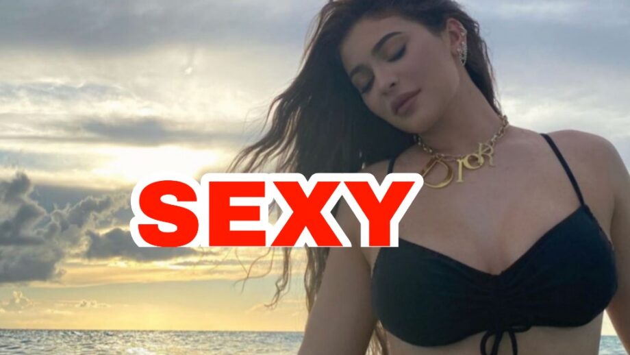 Unseen Vacation Photo: Kylie Jenner is a hot water baby, raises oomph quotient in a black bikini 1