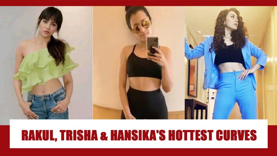 Want the perfect curves like, Rakul Preet Singh, Trisha Krishnan and Hansika Motwani? Take inspiration from these photos below