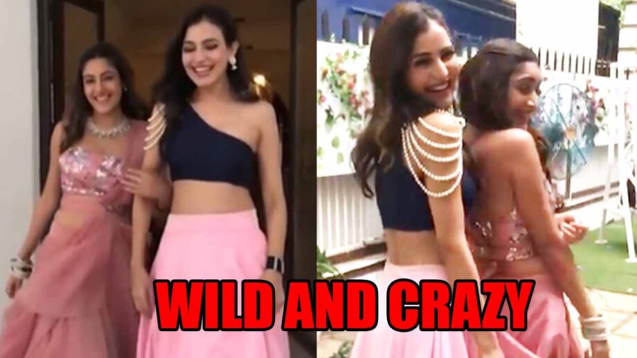 Watch Now: Naagin actresses Surbhi Chandna and Khushi Chaudhary go wild and crazy
