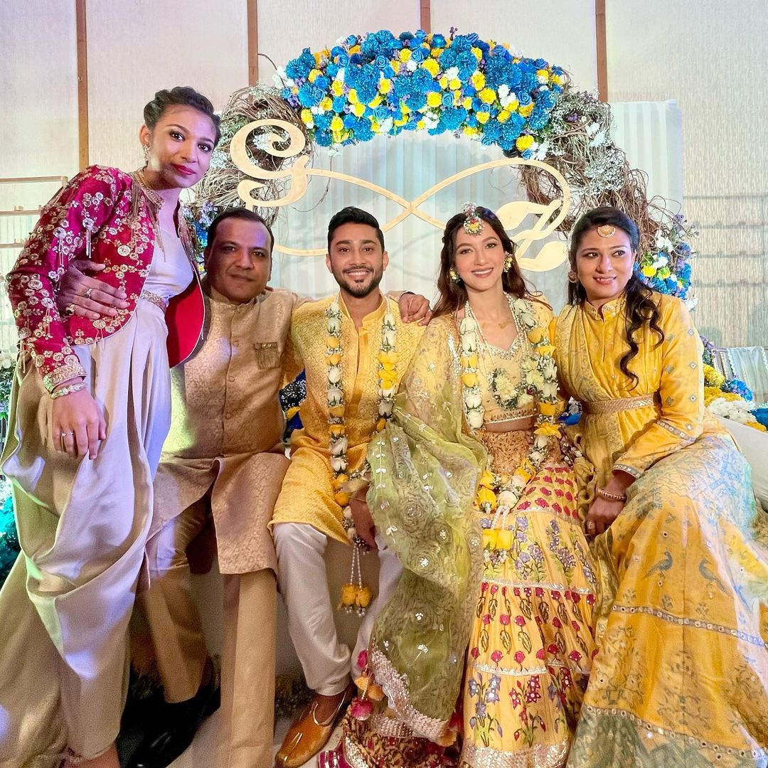 Wedding Bells: Private unseen photos of Zaid Darbar and Gauahar Khan's haldi ceremony 1