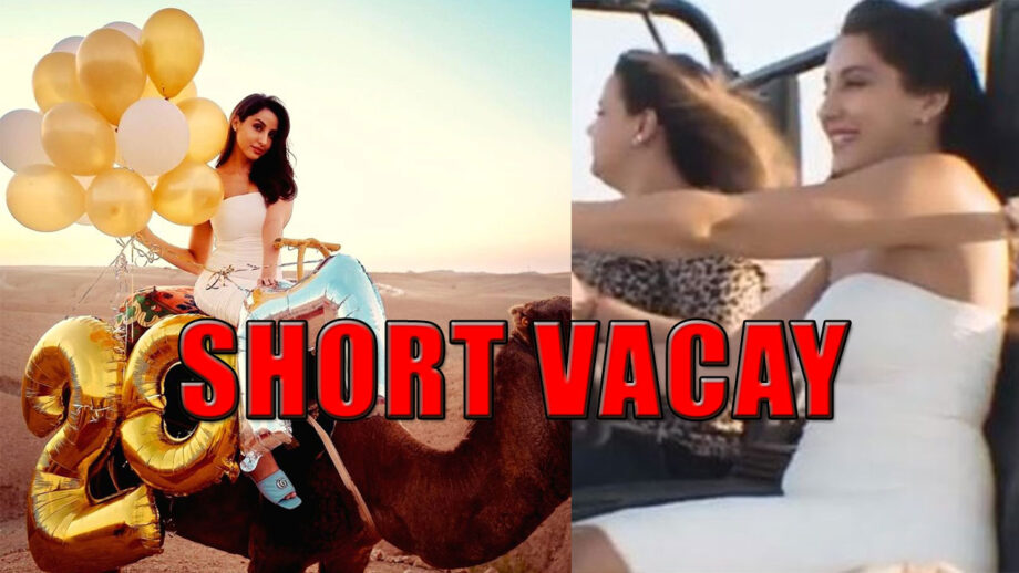 With Half Of The Industry In Maldives Have A Look At Nora Fatehi's Different Sort Of Vacation In Deserts Of Morocco 1
