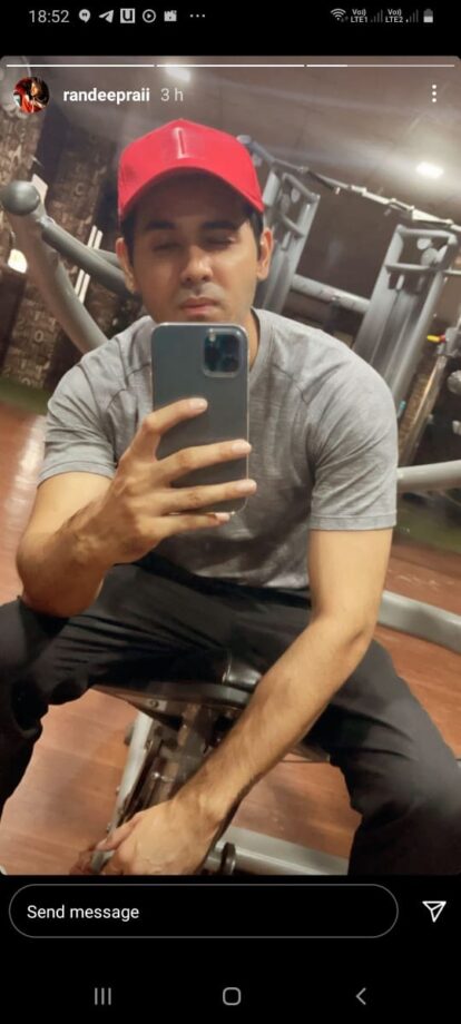 [Workout Pic] Randeep Rai’s latest gym selfie is pure motivation