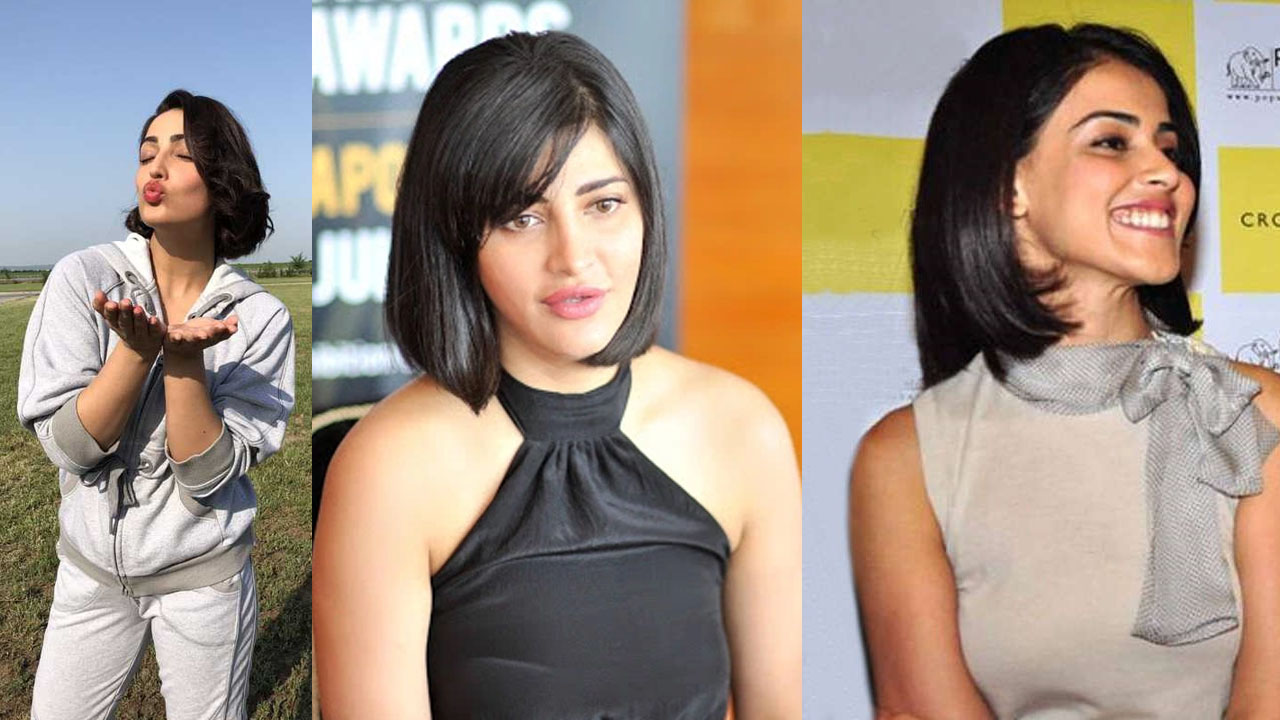 Yami Gautam VS Shruti Hassan VS Genelia Dsouza: Who Has The Hottest Looks  In Bob Cut Hair? | IWMBuzz