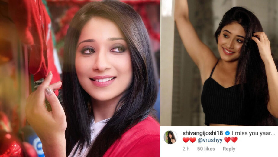 Yeh Rishta Kya Kehlata Hai: Shivangi Joshi misses Vrushika Mehta, fans get nostalgic