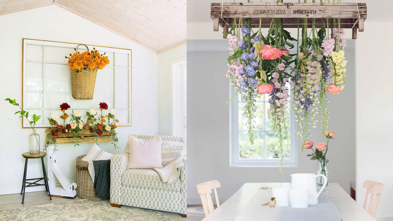 7 Easy Artificial Flower Decoration Ideas For Home - YF Decor