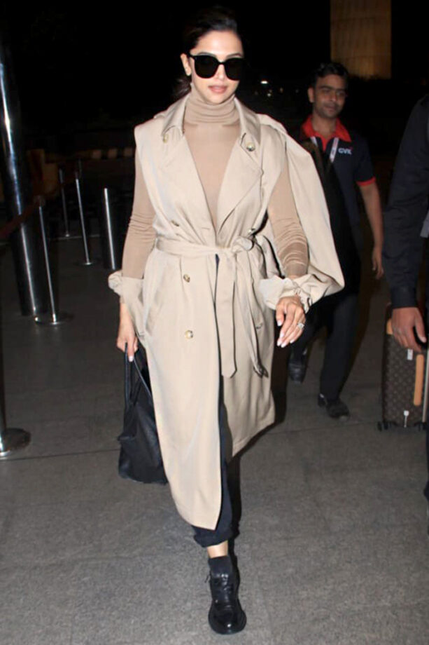 5 Times Deepika Padukone Approved That Trench Coat Fashion Is Perfect For Winter - 3