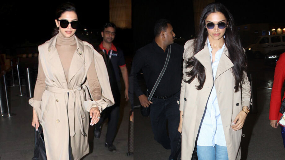 5 Times Deepika Padukone Approved That Trench Coat Fashion Is Perfect For Winter