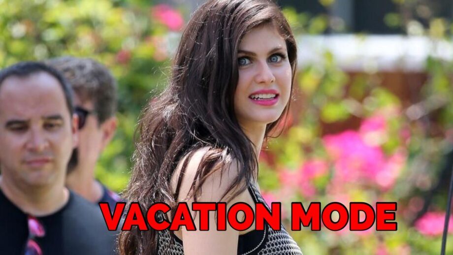 Alexandra Daddario Goes Into Vacation Mode As She Celebrates New Year