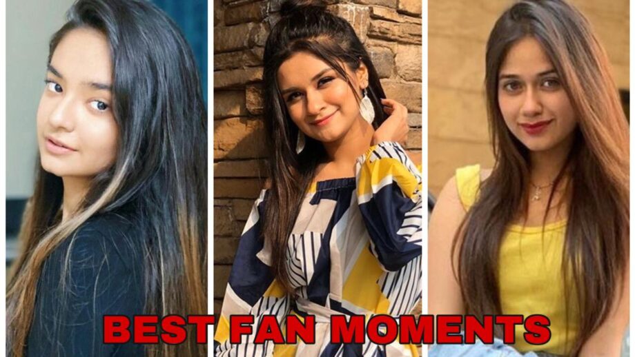 Anushka Sen, Jannat Zubair To Avneet Kaur: Best Moments Of These TV Stars  With Fans | IWMBuzz