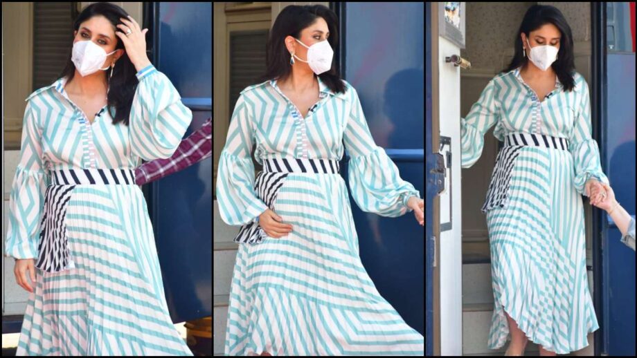 Anushka Sharma and Kareena Kapoor: Times When Stripes Outfit Made Up For A Perfect Maternity Look - 0