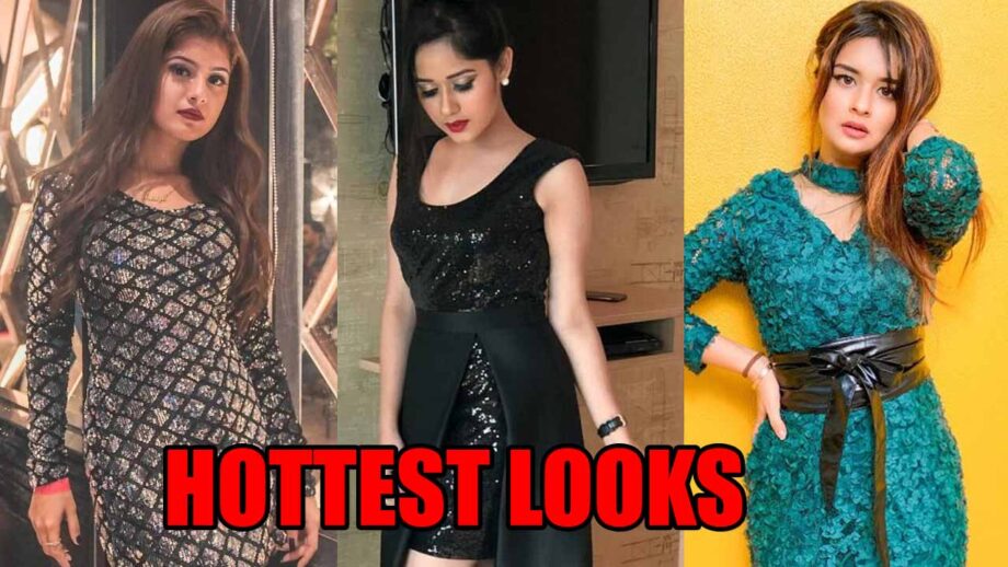 Arishfa Khan, Jannat Zubair To Avneet Kaur: Hottest Looks Of TV Teens In Bodycon Outfits