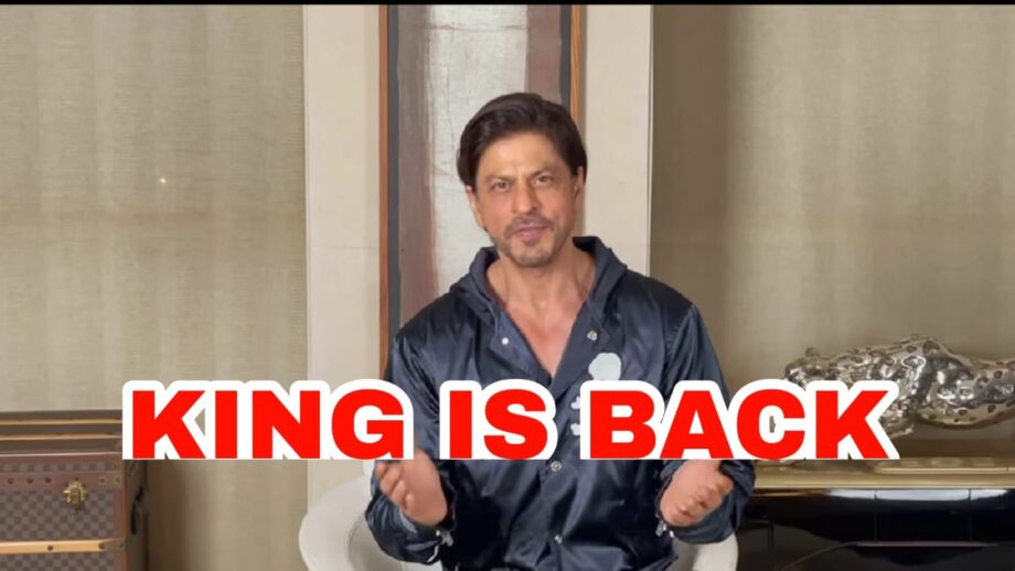 Big News For Fans: Shah Rukh Khan is back in action, shares video