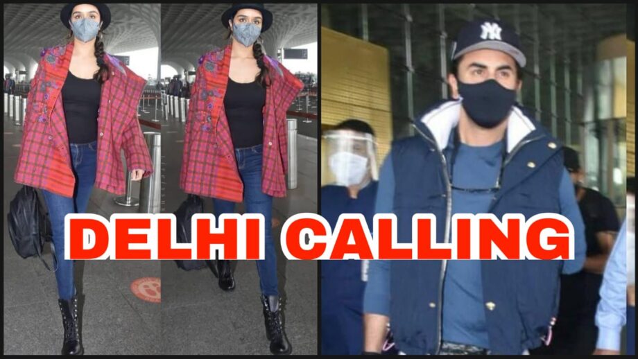 Delhi Calling: Ranbir Kapoor and Shraddha Kapoor jet off for new movie shoot, fans love it 2