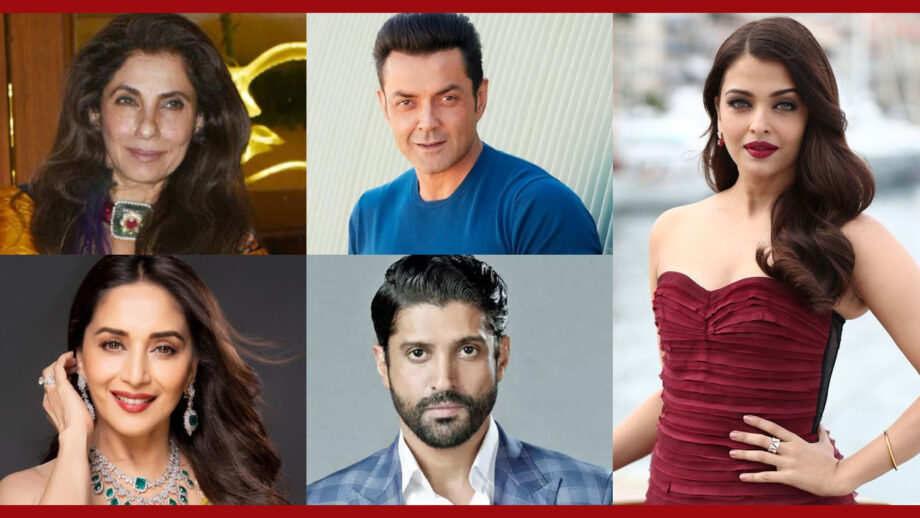 Dimple Kapadia, Bobby Deol, Madhuri Dixit, Farhan Akhtar, Aishwarya Rai Bachchan: Actors On A Comeback Trail
