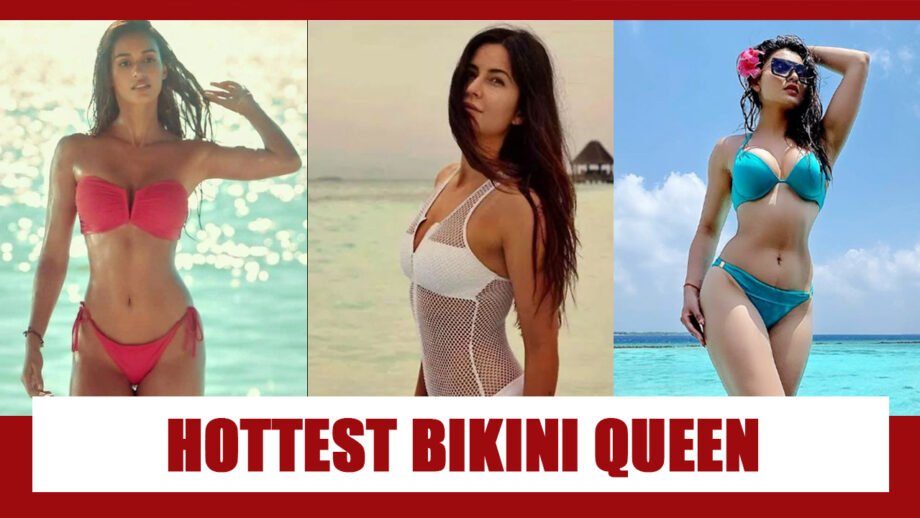 Disha Patani, Katrina Kaif Or Urvashi Rautela: Who Is The Hottest Bikini  Queen Of B-Town? | IWMBuzz