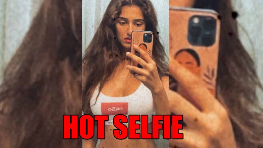 Disha Patani's latest hot selfie in white sports bra is setting internet on fire 1