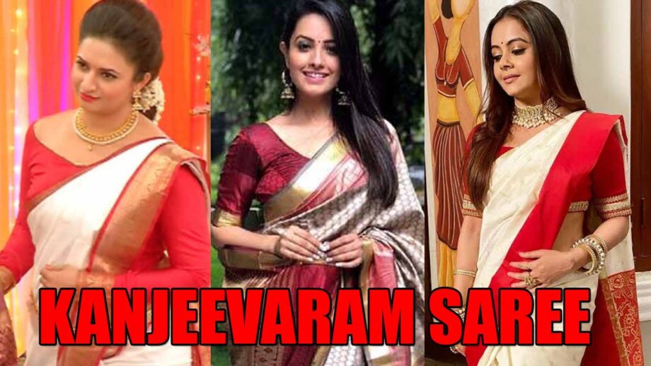 Divyanka Tripathi, Anita Hassanandani, Devoleena Bhattacharjee: Who Carried the Kanjeevaram Saree Look Better?