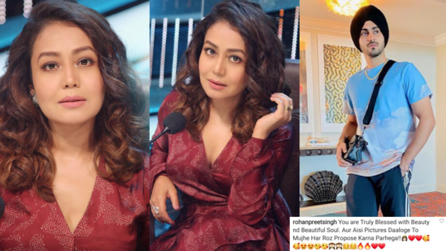Diva in Red: Neha Kakkar looks resplendent in her latest post, hubby Rohanpreet Singh drops a romantic comment