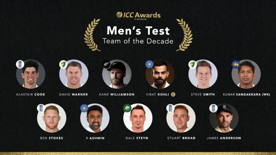 From R Ashwin To D Warner: Have A Look Who Got Into ICC Test Team Of The Decade