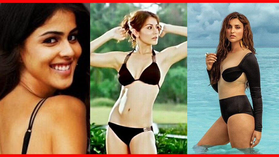Genelia Dsouza, Anushka Sharma Or Parineeti Chopra: Who Has The Most Tempting Look In Black Bikini?