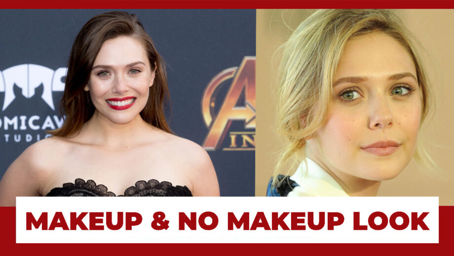 Have A Look At Elizabeth Olsen's Makeup & No Makeup Look