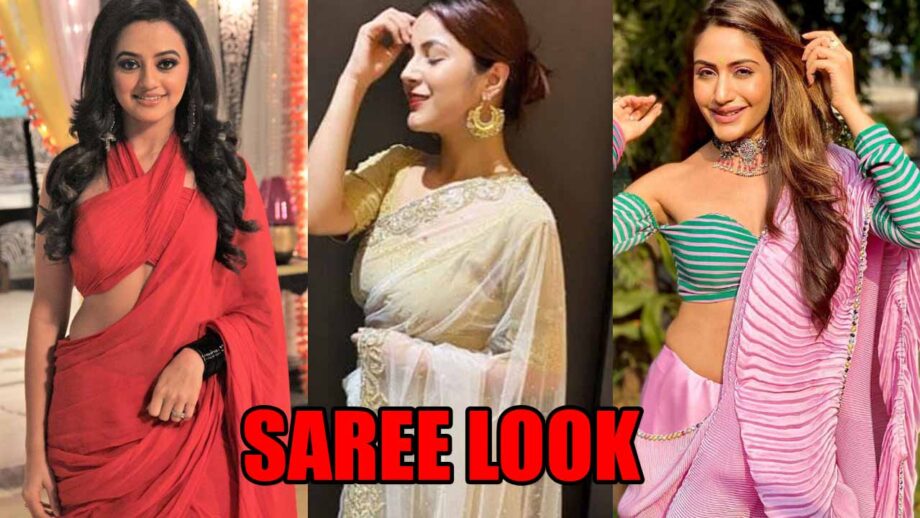 Helly Shah, Shehnaaz Gill To Surbhi Chandna: Divas Who Aced The Saree Look To Perfection