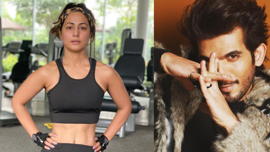 Hina Khan looks super hot as she sweats it out in the gym, Arjun Bijlani loves it