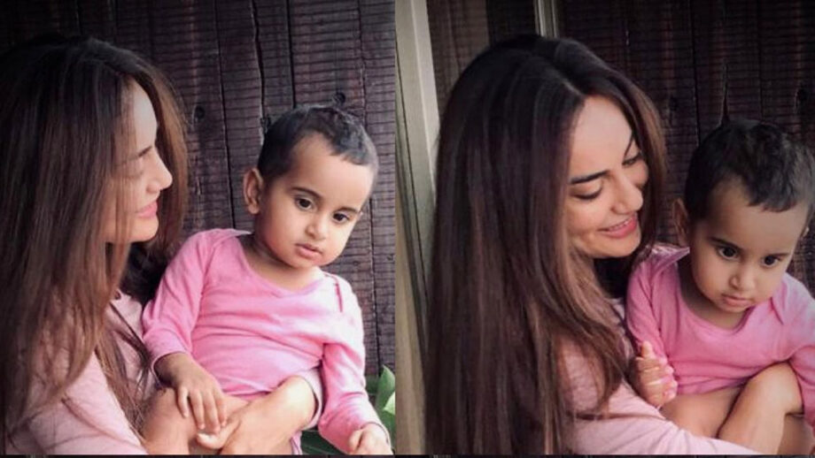 [In Pic] Surbhi Jyoti shares a moment with the 'special kid' in her life, fans curious