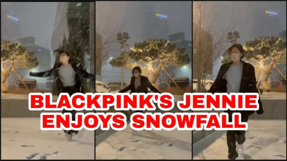 IN VIDEO: When Blackpink diva Jennie enjoyed snowfall like a cuite little kid making 'Blinks' super happy