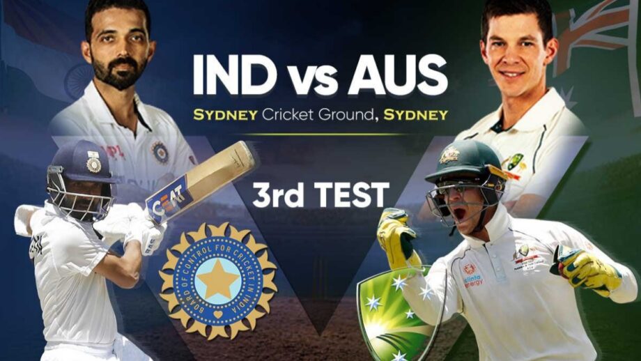 India Vs Australia 3rd Test At SCG Day 1 Live Update ...