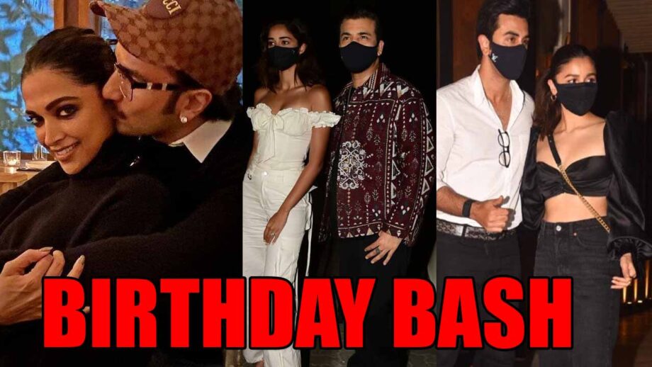 Inside unseen pictures of Deepika Padukone's birthday bash: Ranveer Singh, Alia Bhatt, Ranbir Kapoor, Ananya Panday, Karan Johar become guests