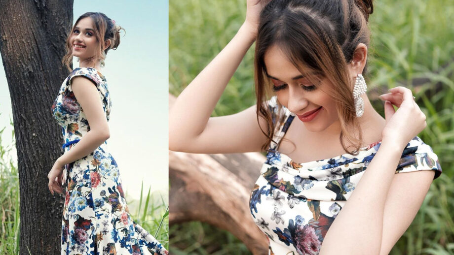 It feels good to be lost: Jannat Zubair Rahmani melts the internet with her latest floor-length floral gown, netizens can't stop crushing