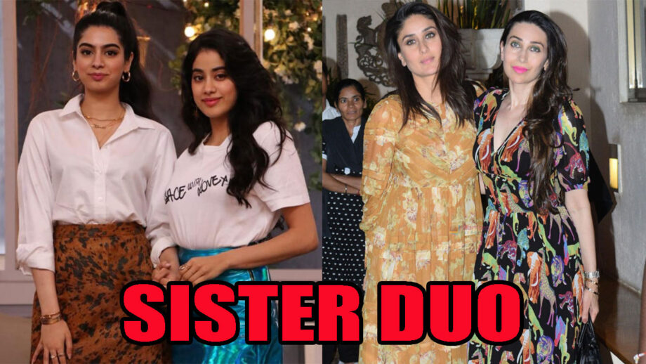 Janhvi Kapoor & Khushi Kapoor Or Kareena Kapoor & Karishma Kapoor: Which Is The Hottest Sister Duo?