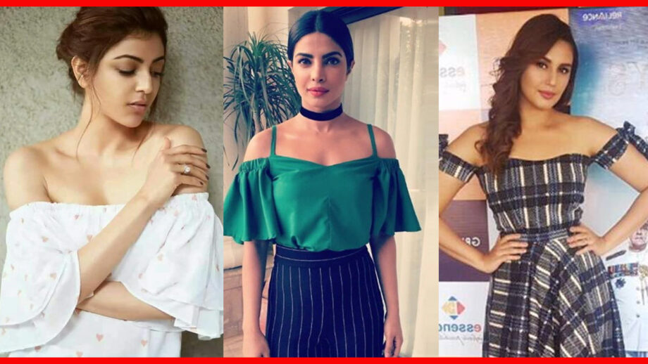 Kajal Aggarwal, Priyanka Chopra, Huma Qureshi: Hottest Off Shoulder Top Looks