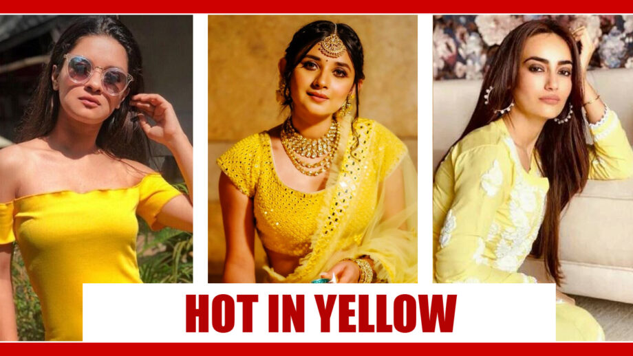 Kanika Mann Or Surbhi Jyoti Or Avneet Kaur: Who Has the Hottest Looks In Yellow? 3