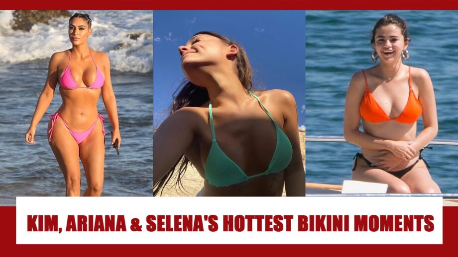 Kim Kardashian, Ariana Grande & Selena Gomez HOTTEST bikini moments of 2020 that went viral 1
