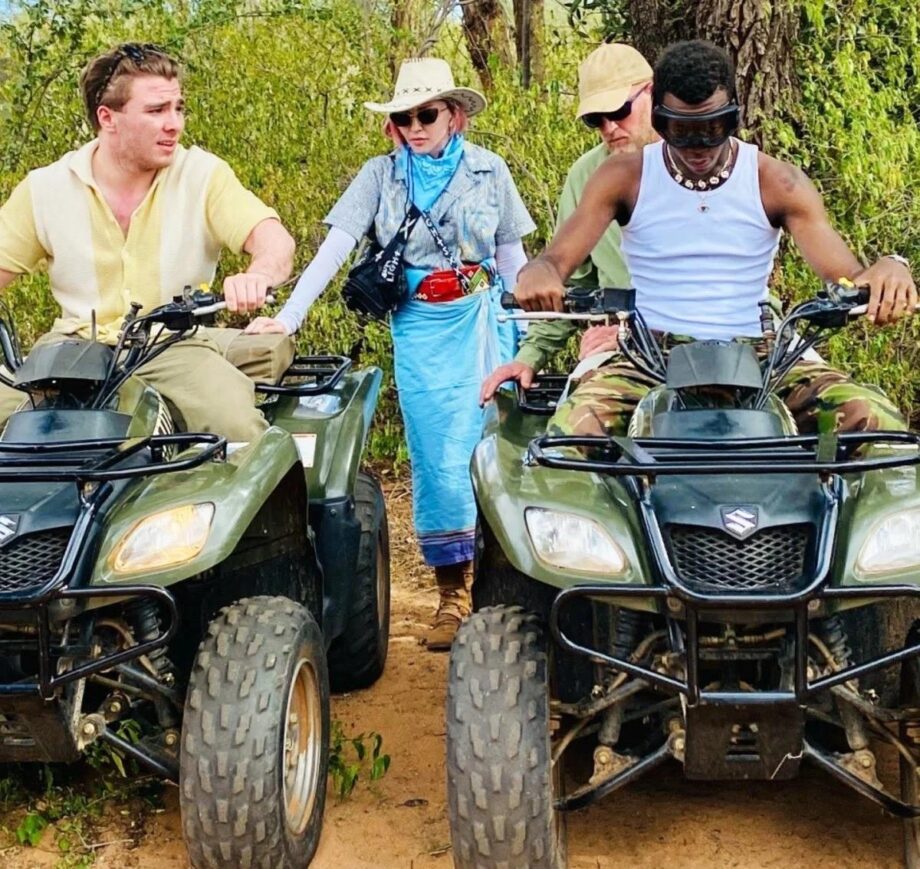 Madonna 62 Along With Her 26 Year Old Boyfriend Enjoys A Vacay At Kenya: Take A Look - 2