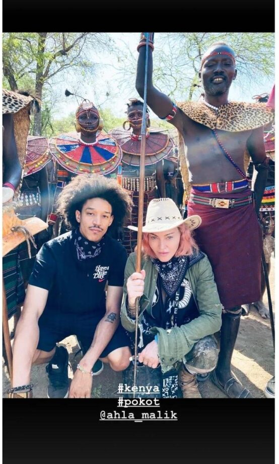 Madonna 62 Along With Her 26 Year Old Boyfriend Enjoys A Vacay At Kenya: Take A Look - 1