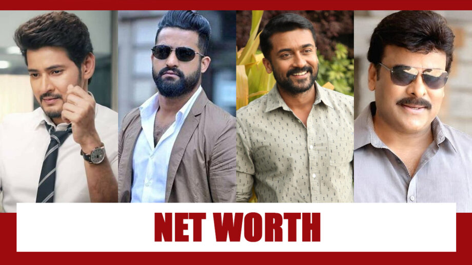 Mahesh Babu, NTR Jr, Suriya, Chiranjeevi: Combined Staggering Net Worth