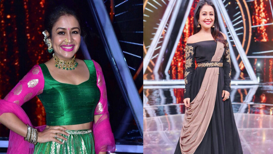 Neha Kakkars Drop Dead Gorgeous Looks From The Sets Of Indian Idol 