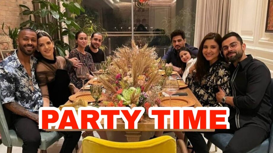 New Year Fun: Virat Kohli-Anushka Sharma & Hardik Pandya-Natasa Stankovic party hard together, fans love it