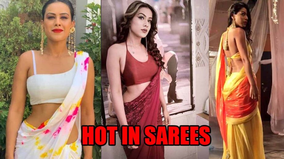 Nia Sharma Looks Insanely Hot In Sarees: Take A Look