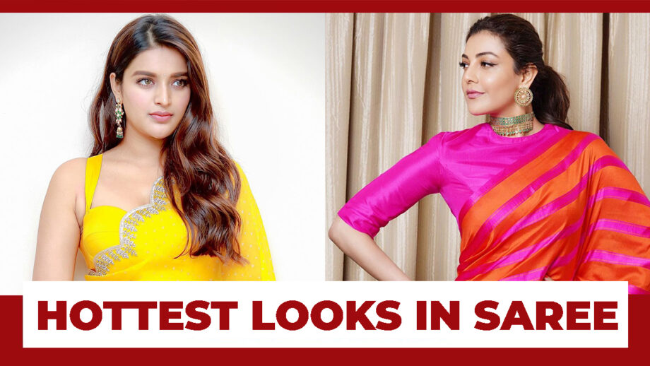 Nidhhi Agerwal Or Kajal Aggarwal: Which Diva Has The Hottest Looks In Saree? 303895